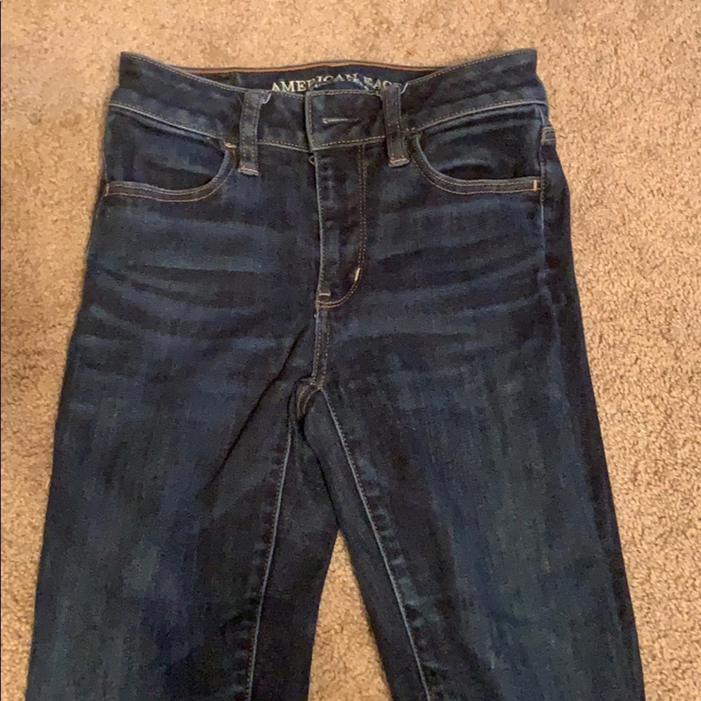 AE high-rise jeggings